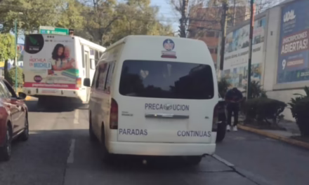 Accidente de tránsito en la avenida Xalapa