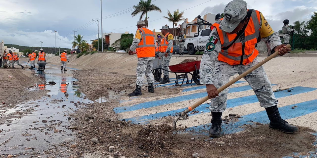 SE MANTIENEN ACCIONES DE ATENCIÓN EN BAJA CALIFORNIA SUR POR EFECTOS DE LA TORMENTA TROPICAL LORENA