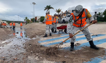 SE MANTIENEN ACCIONES DE ATENCIÓN EN BAJA CALIFORNIA SUR POR EFECTOS DE LA TORMENTA TROPICAL LORENA