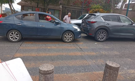 Accidente de tránsito a la altura de la secundaria técnica 3