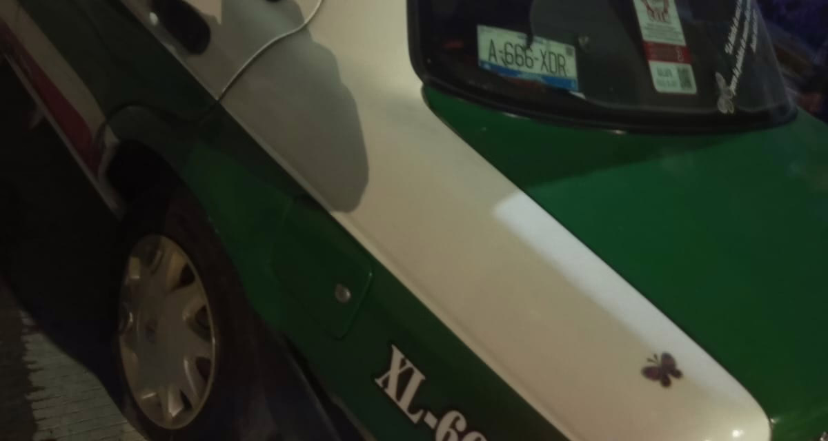 Una taxista fue asaltada y herida esta noche en la colonia Casa Blanca de Xalapa