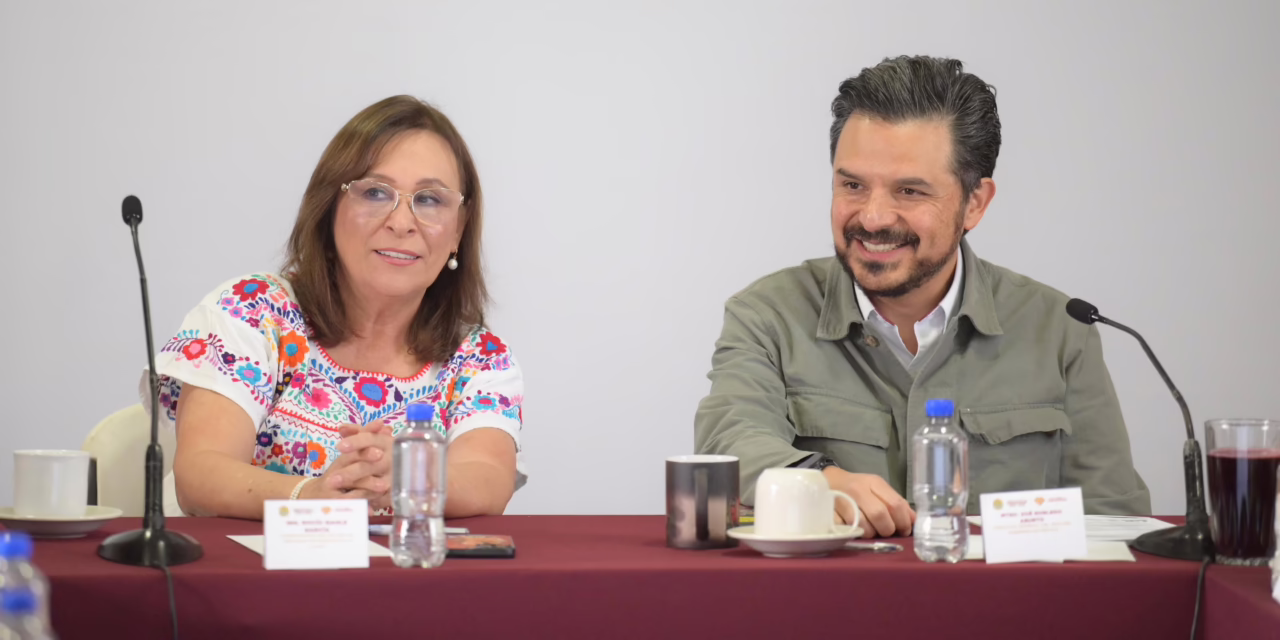Rocío Nahle y Zoé Robledo coordinan acciones para garantizar atención médica de calidad en Veracruz