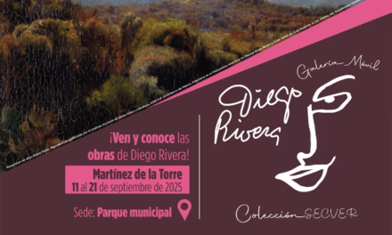 Llega a Martínez de la Torre, Galería Móvil 2025 con obras de Diego Rivera