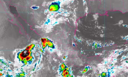 SE PRONOSTICAN LLUVIAS PUNTUALES INTENSAS EN VERACRUZ, OAXACA Y CHIAPAS