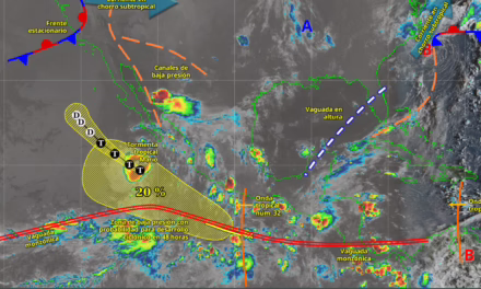LLUVIAS INTENSAS EN ZONAS DE SONORA, CHIHUAHUA, SINALOA, NAYARIT, PUEBLA, VERACRUZ, OAXACA Y CHIAPAS