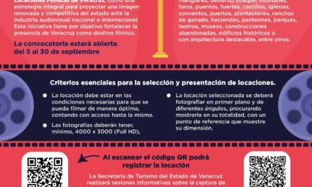 Invita SECTUR a registrar espacios en el Catálogo de Locaciones Fílmicas