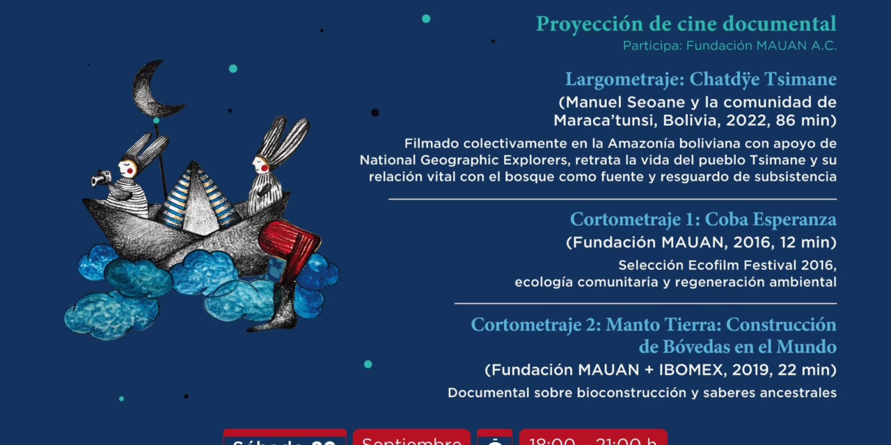 Invita SECVER a la proyección de Cine Documental en el Jardín de las Esculturas