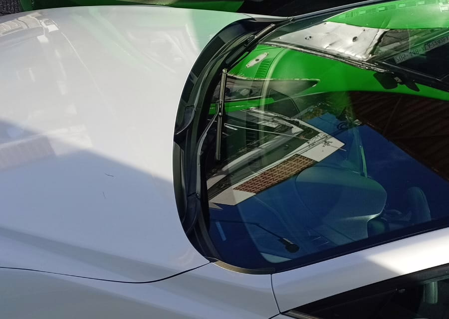 Accidente de tránsito en calle Bolivia