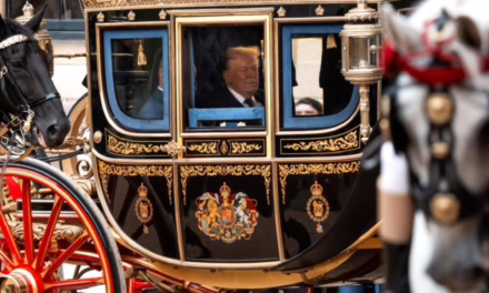 Video:Trump recibe impresionante homenaje real en Windsor durante visita de Estado al Reino Unido