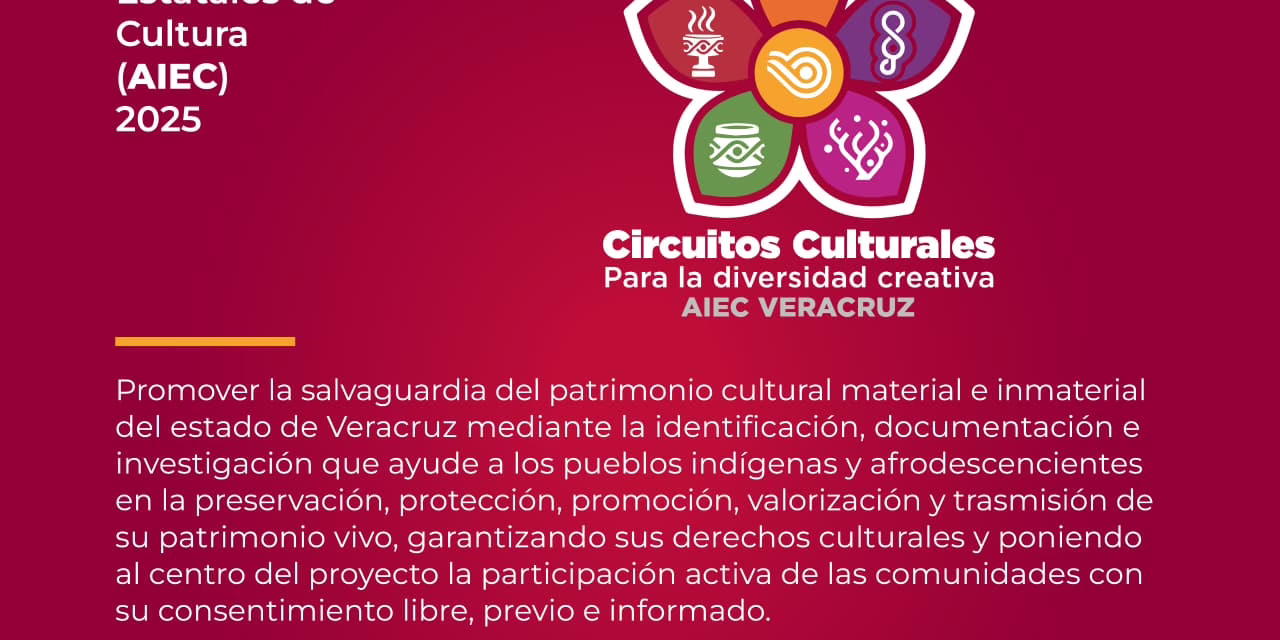 Impulsa SECVER Circuitos culturales para la diversidad creativa