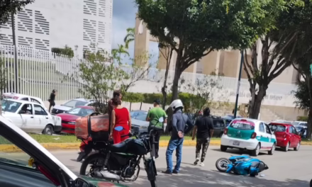 Accidente sobre Arco Sur, a la altura de la Fiscalía del Estado