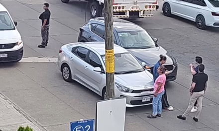 Accidente de tránsito a la altura de Plaza Ankara