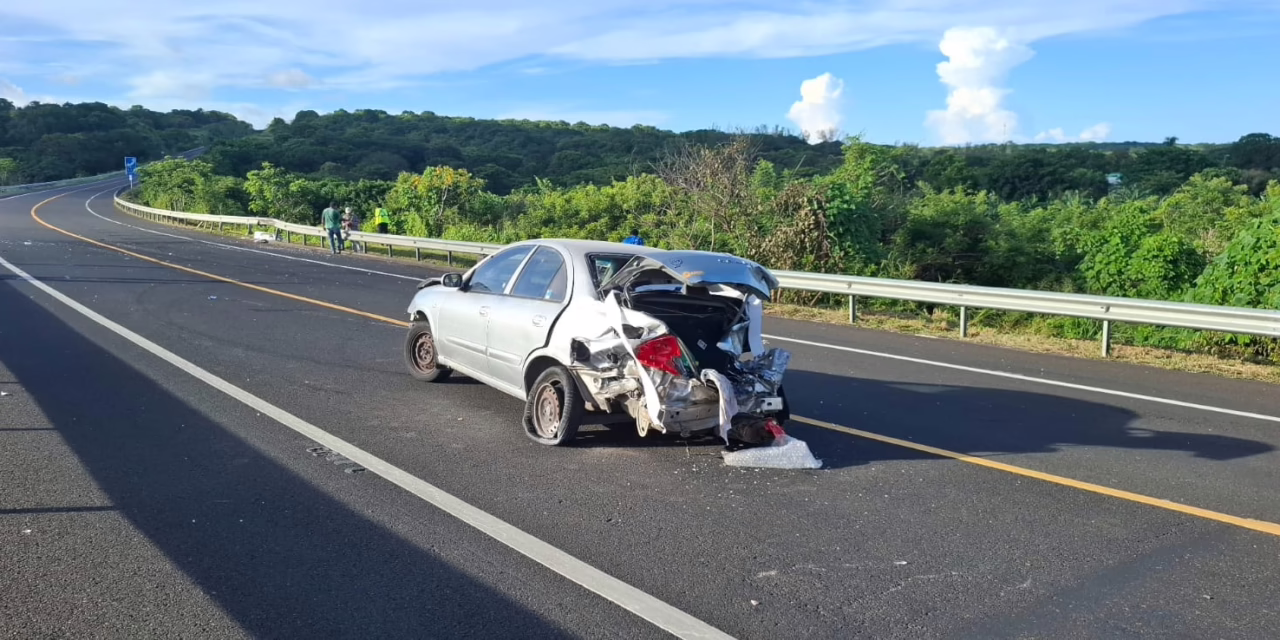Accidente en la autopista Cardel – Poza Rica