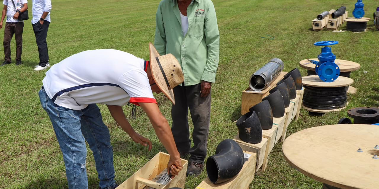 Veracruz invierte 22.5 mdp para tecnificar el riego agrícola en 5 municipios