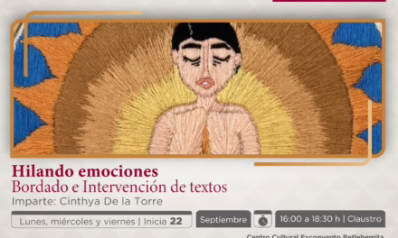 SECVER invita a laboratorio de hilado en el Exconvento Betlehemita