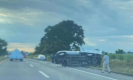 Volcadura de camioneta en la autopista Córdoba -Veracruz