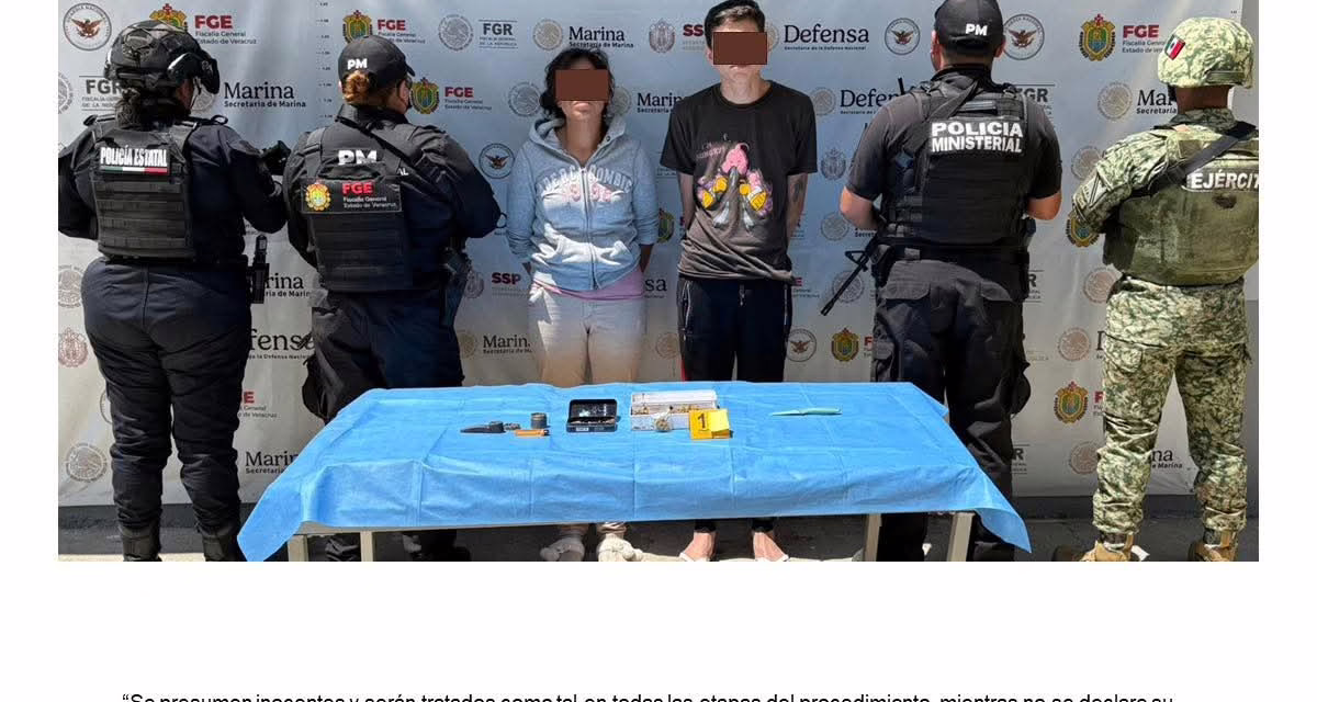 DOS PERSONAS DETENIDAS Y OBJETOS ASEGURADOS EN OPERATIVO DE CATEO CON FUERZAS FEDERALES Y ESTATALES EN XALAPA