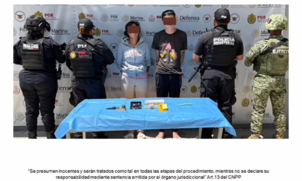 DOS PERSONAS DETENIDAS Y OBJETOS ASEGURADOS EN OPERATIVO DE CATEO CON FUERZAS FEDERALES Y ESTATALES EN XALAPA