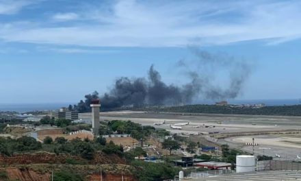 Video: Se accidenta Jet en Aeropuerto Internacional de Maiquetía, Venezuela