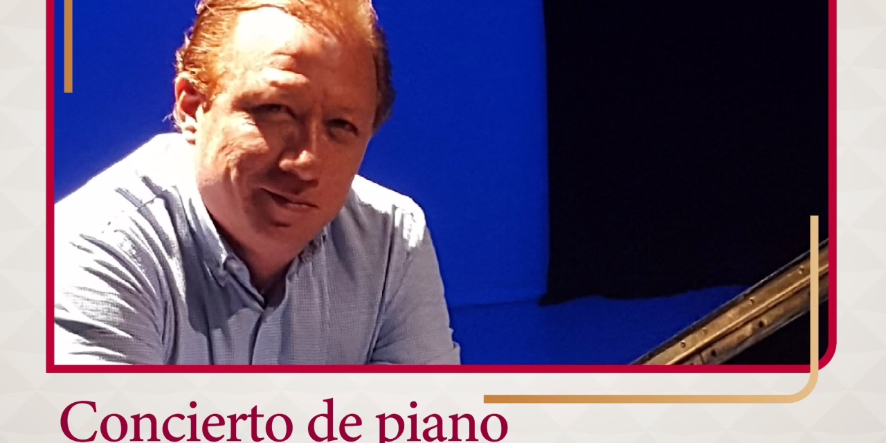 Invita SECVER a concierto de piano en el CEVART