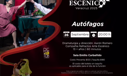 Asiste a la puesta escénica Autófagos en el Teatro del Estado