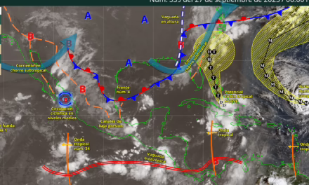 LLUVIAS PUNTUALES MUY FUERTES EN ZONAS DEL NOROESTE, NORTE, CENTRO, ORIENTE Y SURESTE DEL TERRITORIO NACIONAL