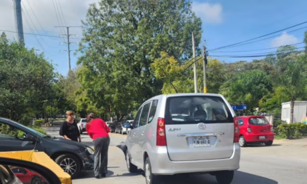 Accidente de tránsito a la altura de la Fiscalía del Estado, Xalapa