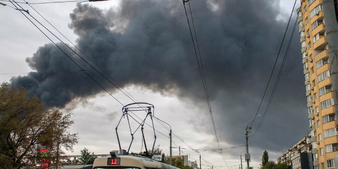 Ataque a gran escala de Rusia con drones a Ucrania