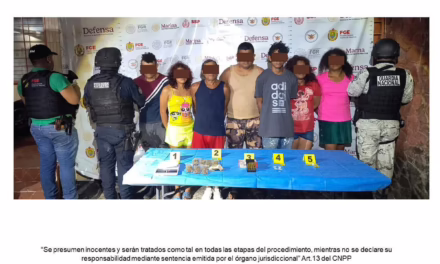 SIETE PERSONAS DETENIDAS Y OBJETOS ASEGURADOS EN OPERATIVOS DE CATEO CON FUERZAS FEDERALES Y ESTATALES EN ÁNGEL R. CABADA Y SALTABARRANCA