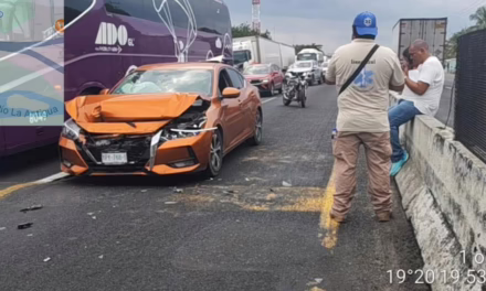 Accidente en la carretera Xalapa–Cardel 