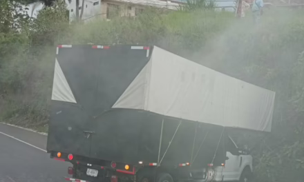 Accidente en la carretera Xalapa-Veracruz a la altura de El Lencero