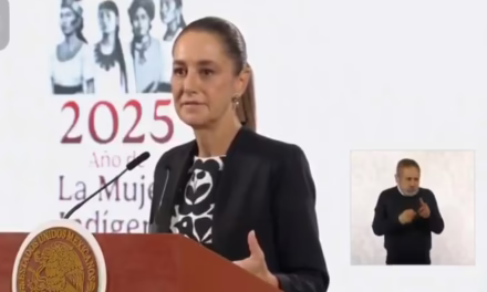 “No me corresponde”: Sheinbaum sobre Adán Augusto viendo partido en comparecencia