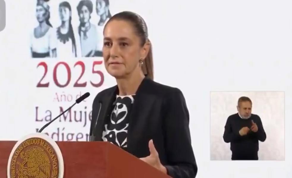 “No me corresponde”: Sheinbaum sobre Adán Augusto viendo partido en comparecencia