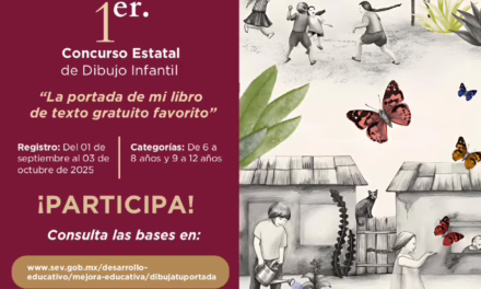 Invita SEV a niñez de 6 a 12 años al Concurso Estatal de Dibujo Infantil