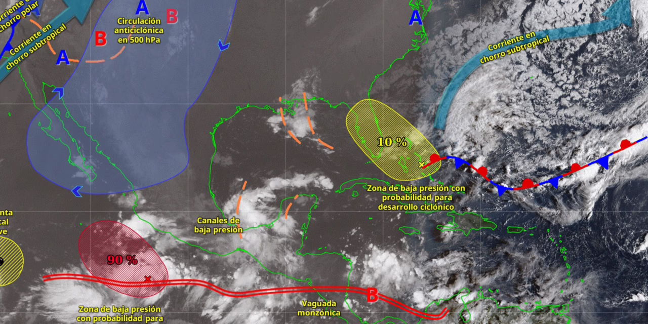 LLUVIAS PUNTUALES INTENSAS EN GUERRERO, OAXACA, VERACRUZ, TABASCO, CHIAPAS Y YUCATÁN