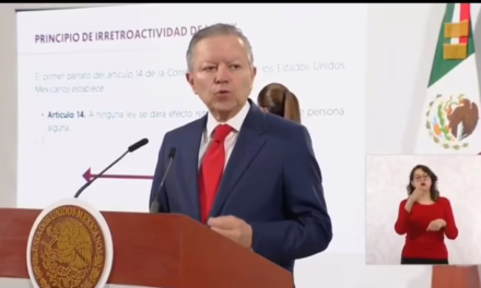 Zaldívar pide aclarar reforma de Ley de Amparo para evitar retroactividad