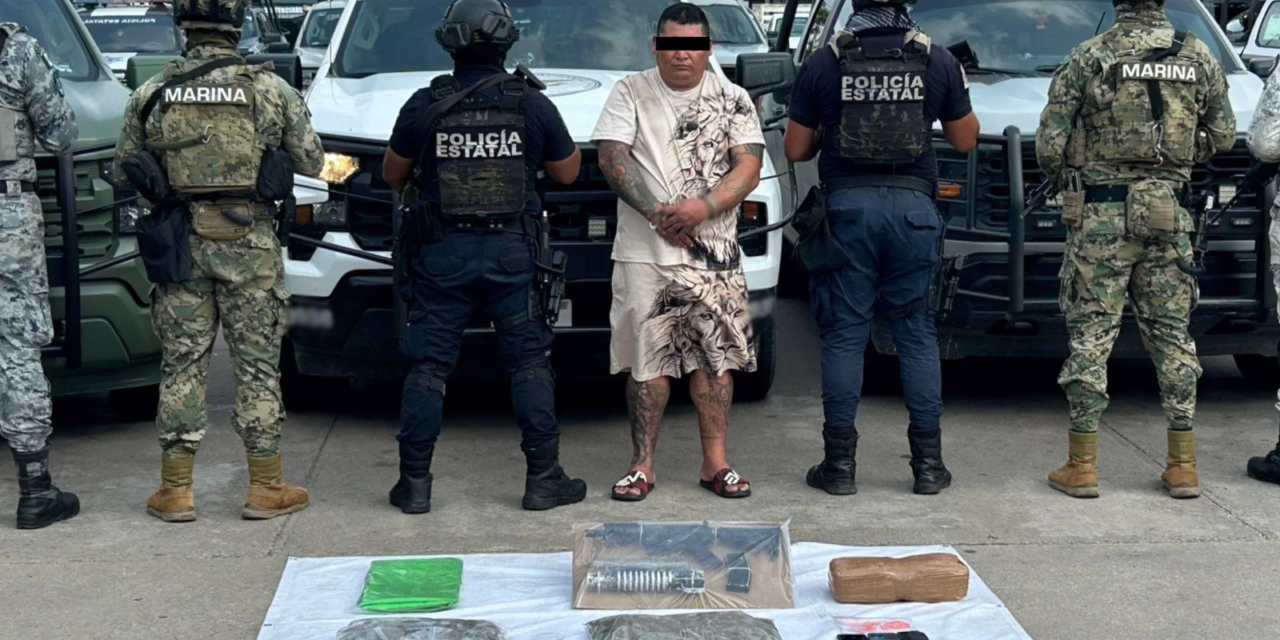 Detienen a presunto líder de segundo nivel de “La Barredora”.