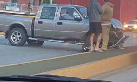 Este sábado, se registra accidente sobre la avenida Lázaro Cárdenas