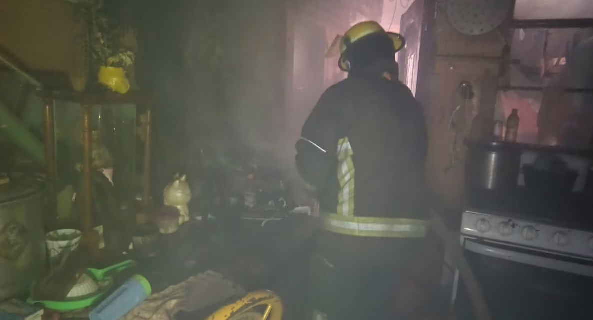 Incendio en Avenida Américas de Xalapa