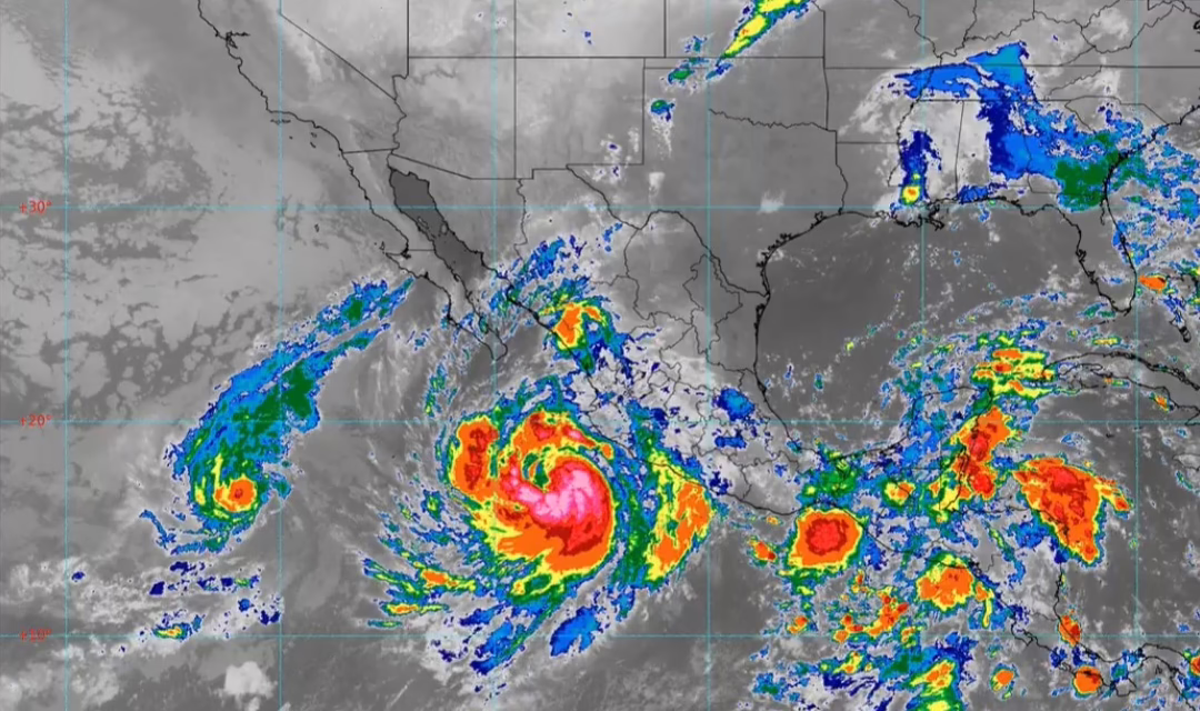 LLUVIAS INTENSAS EN JALISCO, COLIMA, MICHOACÁN, GUERRERO, OAXACA Y CHIAPAS, ASÍ COMO EN VERACRUZ, TABASCO Y LA PENÍNSULA DE YUCATÁN