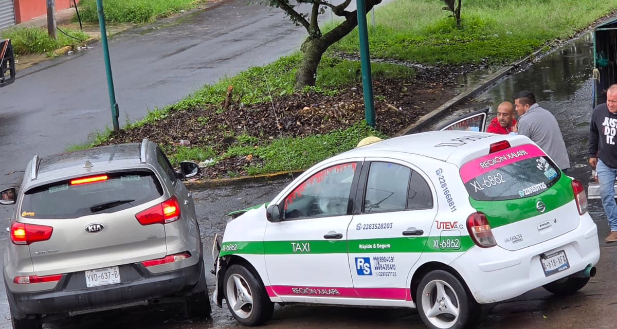 Otro más! Accidente en la calle Merida y Aguascalientes