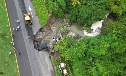 Atiende SIOP afectación en la carretera federal 150 Antón Lizardo-Veracruz
