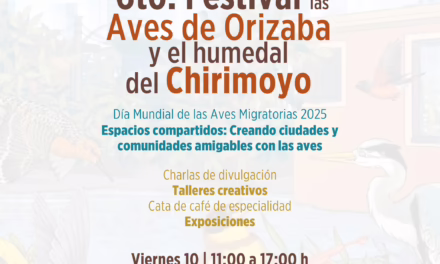 Acude al festival de Aves de Orizaba en el MAEV