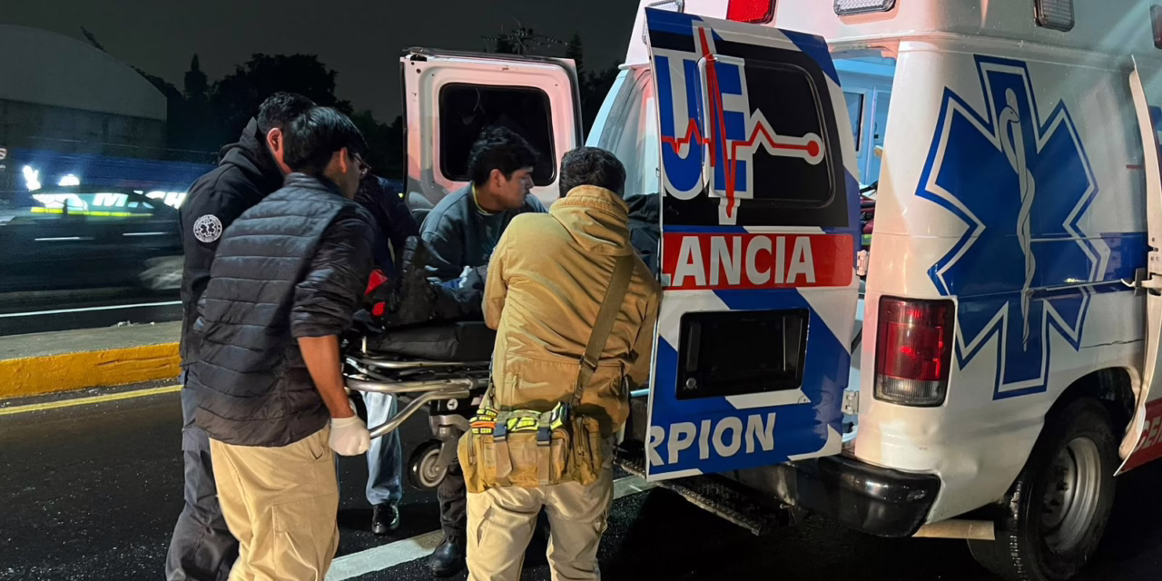 Motociclista lesionado en accidente a la altura de La Corona