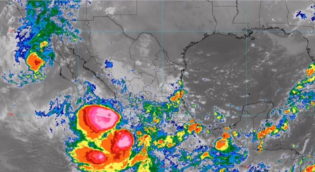 LLUVIAS INTENSAS EN SAN LUIS POTOSÍ, JALISCO, COLIMA, MICHOACÁN, QUERÉTARO, HIDALGO, PUEBLA, GUERRERO Y VERACRUZ