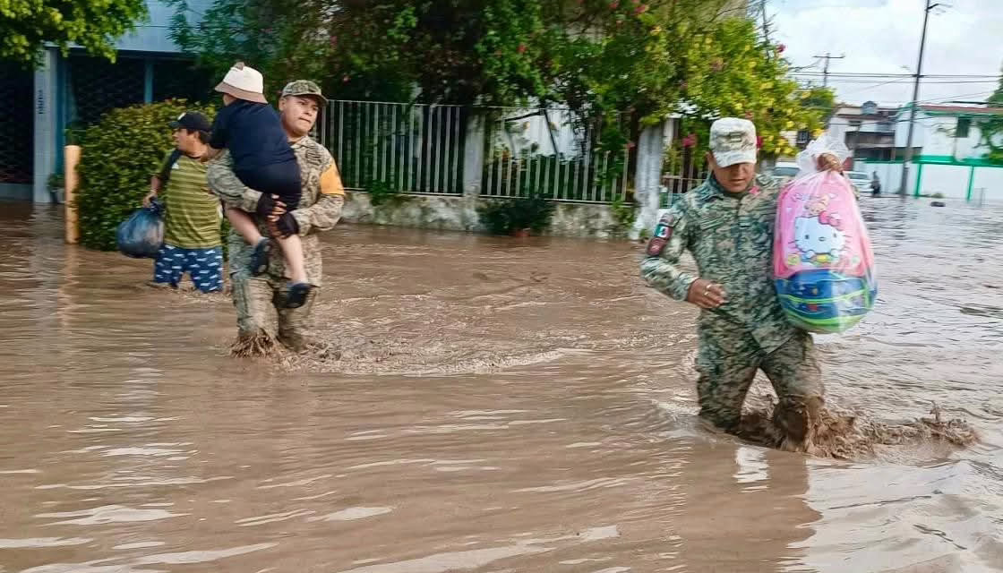 Ejército, Fuerza Aérea y Guardia Nacional aplican Plan DN-III-E en la Zona Norte del estado
