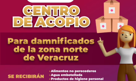 Abre Ayuntamiento de Xalapa centro de acopio para damnificados de la zona norte