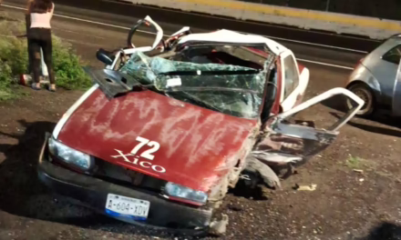 Accidente de tránsito en la carretera Xalapa -Veracruz