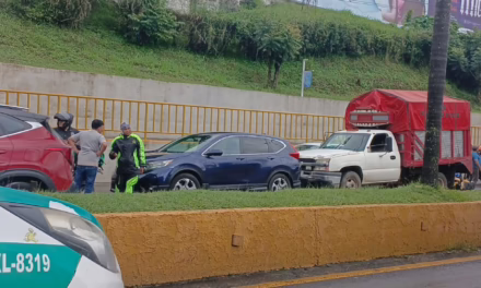 Carambola a la altura de la Universidad de Xalapa
