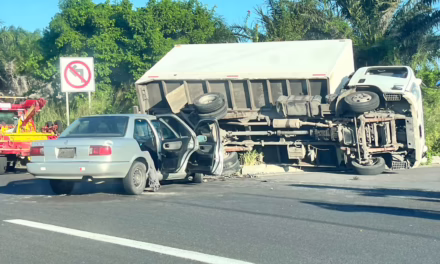 Accidente en la carretera Xalapa -Veracruz